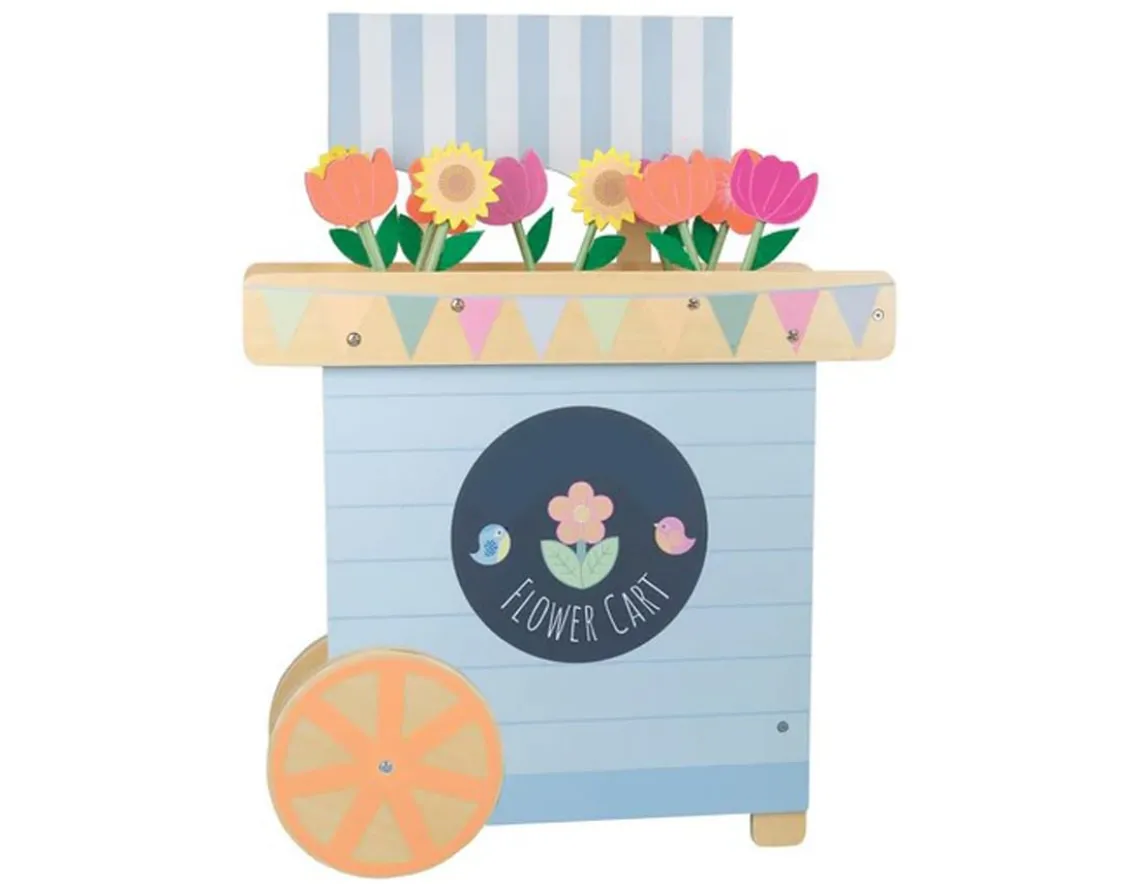 Creativity|Wooden Toys-Orange Tree Toys My First Flower Cart - 70cm Wooden Set