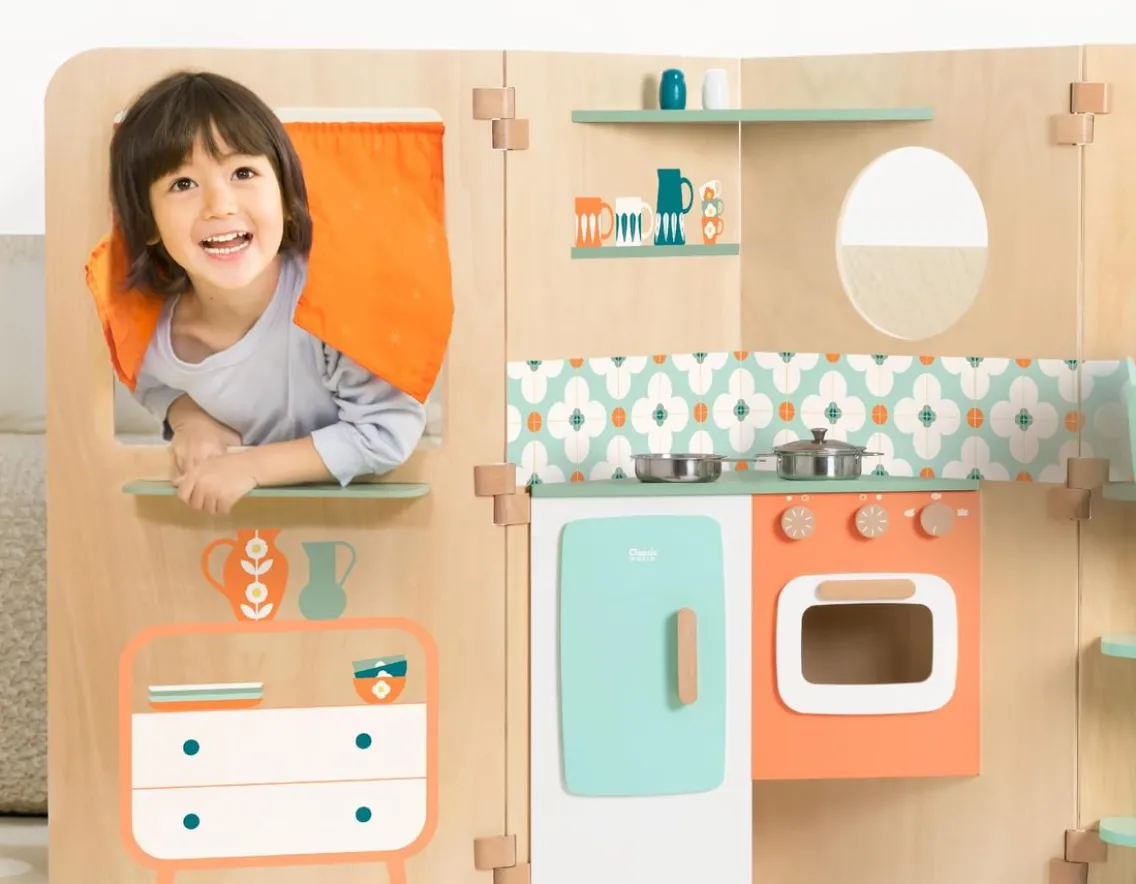 Wooden Toys-Classic World My Little Home - Wooden Roleplay