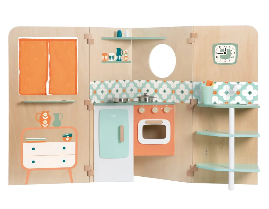 Wooden Toys-Classic World My Little Home - Wooden Roleplay