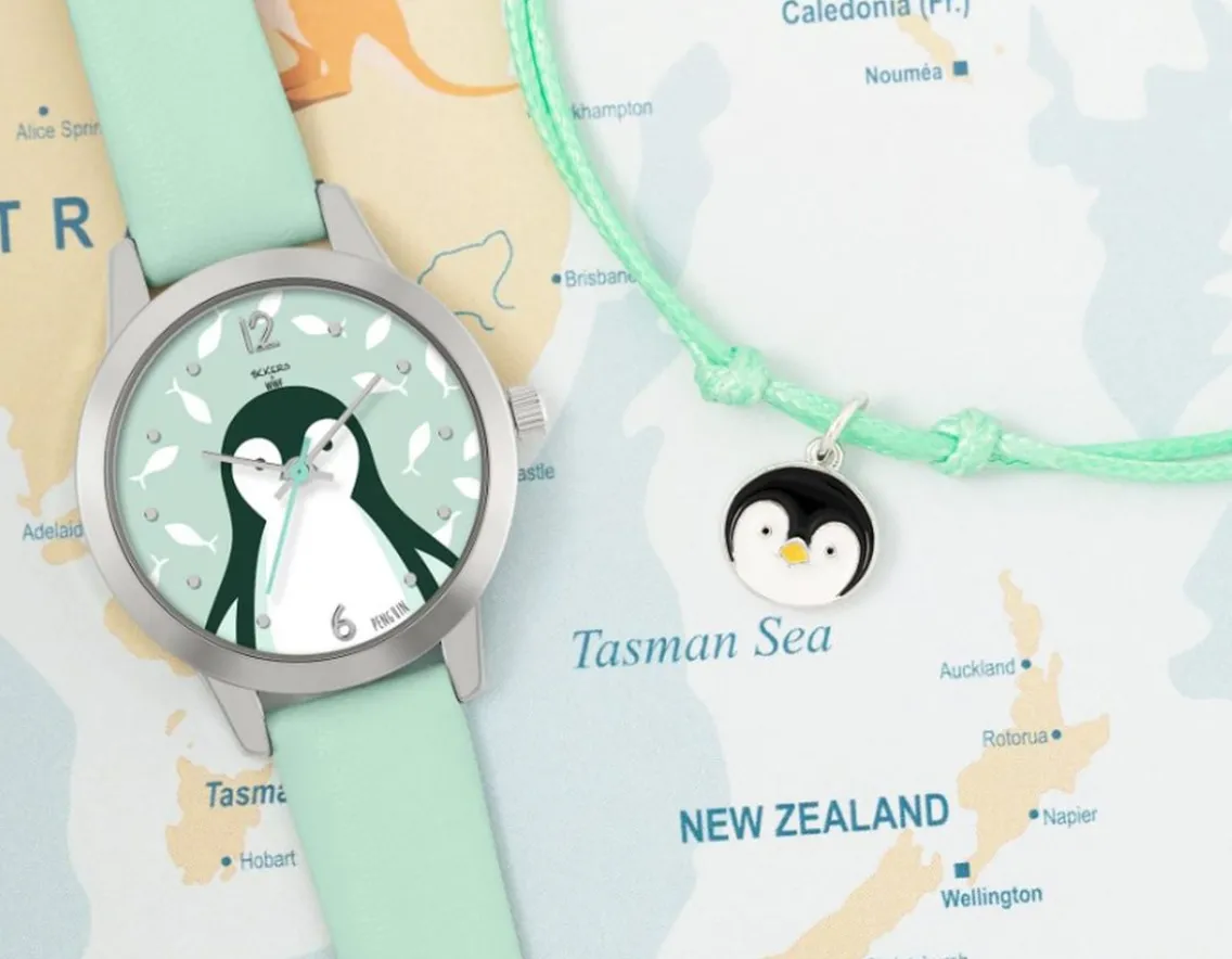 Exclusive To Wicked Uncle|Fashion & Style-Tikkers Penguin Watch with Bracelet