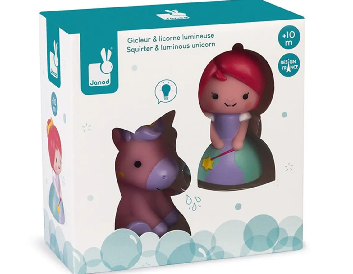 Exclusive To Wicked Uncle|Toys For Bath Time-Janod Princess & Unicorn Bath Squirters