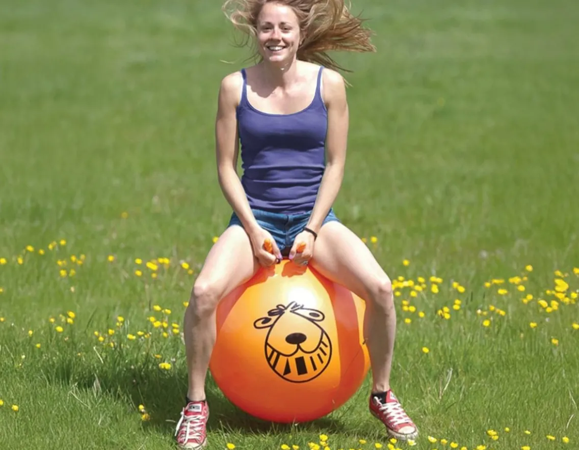 Outdoorsy|Wicked Fun-Funtime Gifts Retro Space Hopper - Hop 'til you drop!