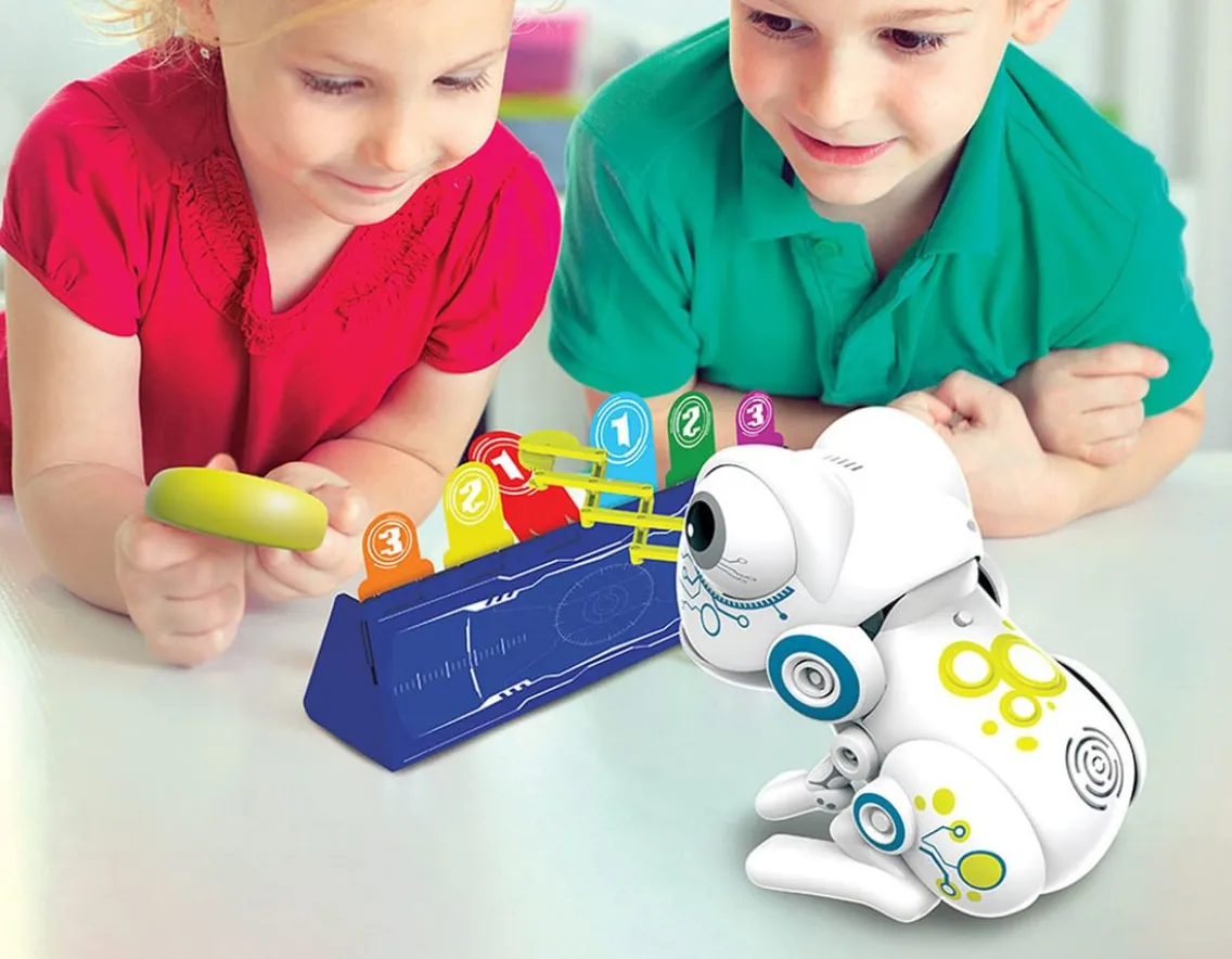 Games|Wicked Fun-Silverlit Robo Frog - Remote Control Hop & Catch