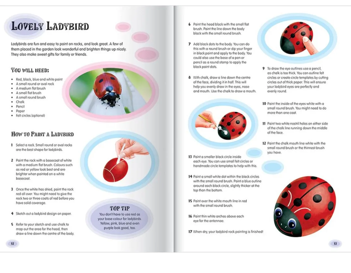 Adventurer|Creativity-Hinkler Rock Painting - Hide & Seek Fun to Share