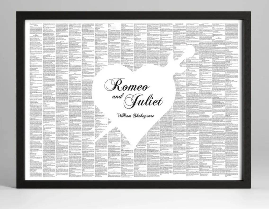 Books|Fashion & Style-Spineless Classics Romeo & Juliet - The Book on a Poster