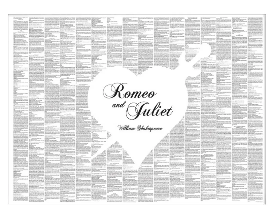 Books|Fashion & Style-Spineless Classics Romeo & Juliet - The Book on a Poster