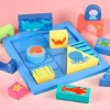 Puzzles|Wooden Toys-Orange Tree Toys Sea Life Block Puzzle - 14 Wooden Pieces