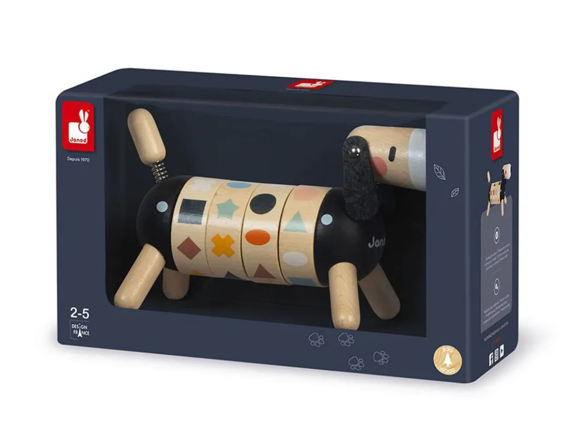 Adventurer|Educational-Janod Shapes & Colours Dog - Sweet Cocoon