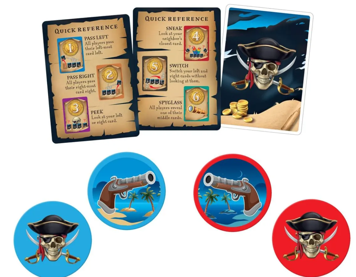 Games-Cheatwell Games Skullduggery Game - Treasure & Traitors