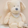 Sensory|Baby Girls-Nattou Sleepy Puppy - Cuddly Nightlight with Sounds