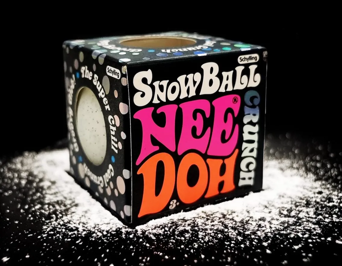 Wicked Fun-Bigjigs Snow Ball - Squishy, Squeezy, Scrunchy!