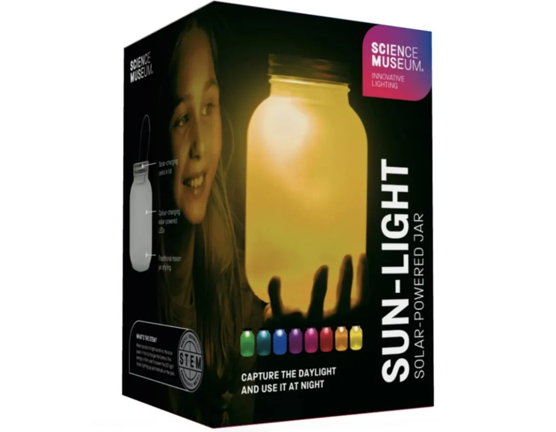 Fashion & Style|Sensory-Funtime Gifts Sun-Light Jar - Solar Powered Light Show