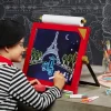 Creativity|Age 8-FAO Schwarz Tabletop LED Art Easel - Creative Fun