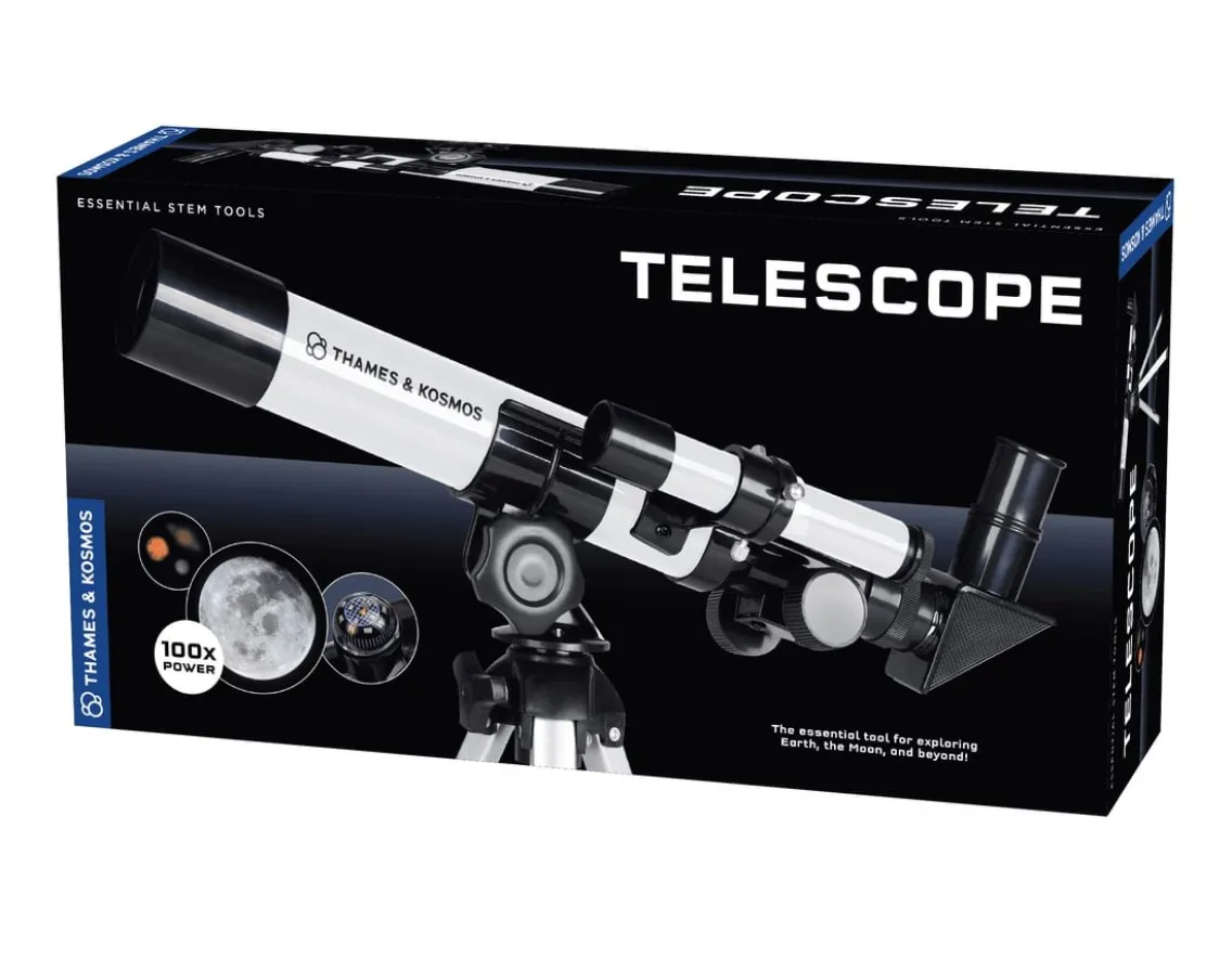 Educational|Age 8-Thames & Kosmos Telescope - 100x Magnification
