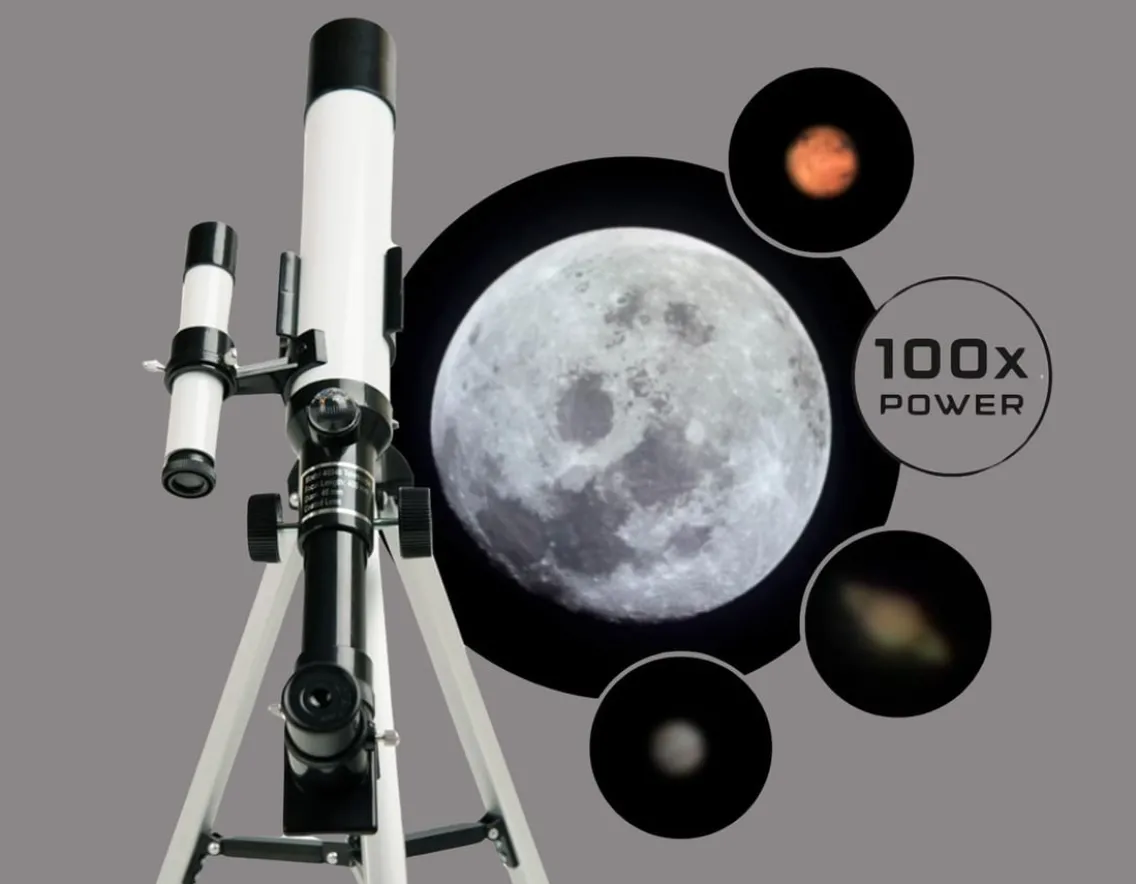 Educational|Age 8-Thames & Kosmos Telescope - 100x Magnification