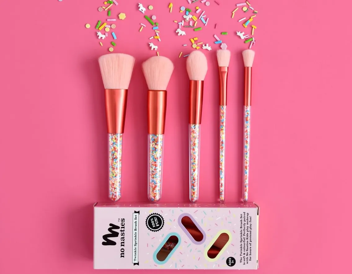 Fashion & Style|Age 14-No Nasties Twinkle Sprinkle Make Up Brush Set