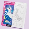 Creativity|Unicorn-Crocodile Creek Unicorn Canvas Set - Ten Acrylic Paints