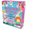 Creativity|Unicorn-Buddy & Barney Unicorn Felt Sewing Kit - For Beginners!