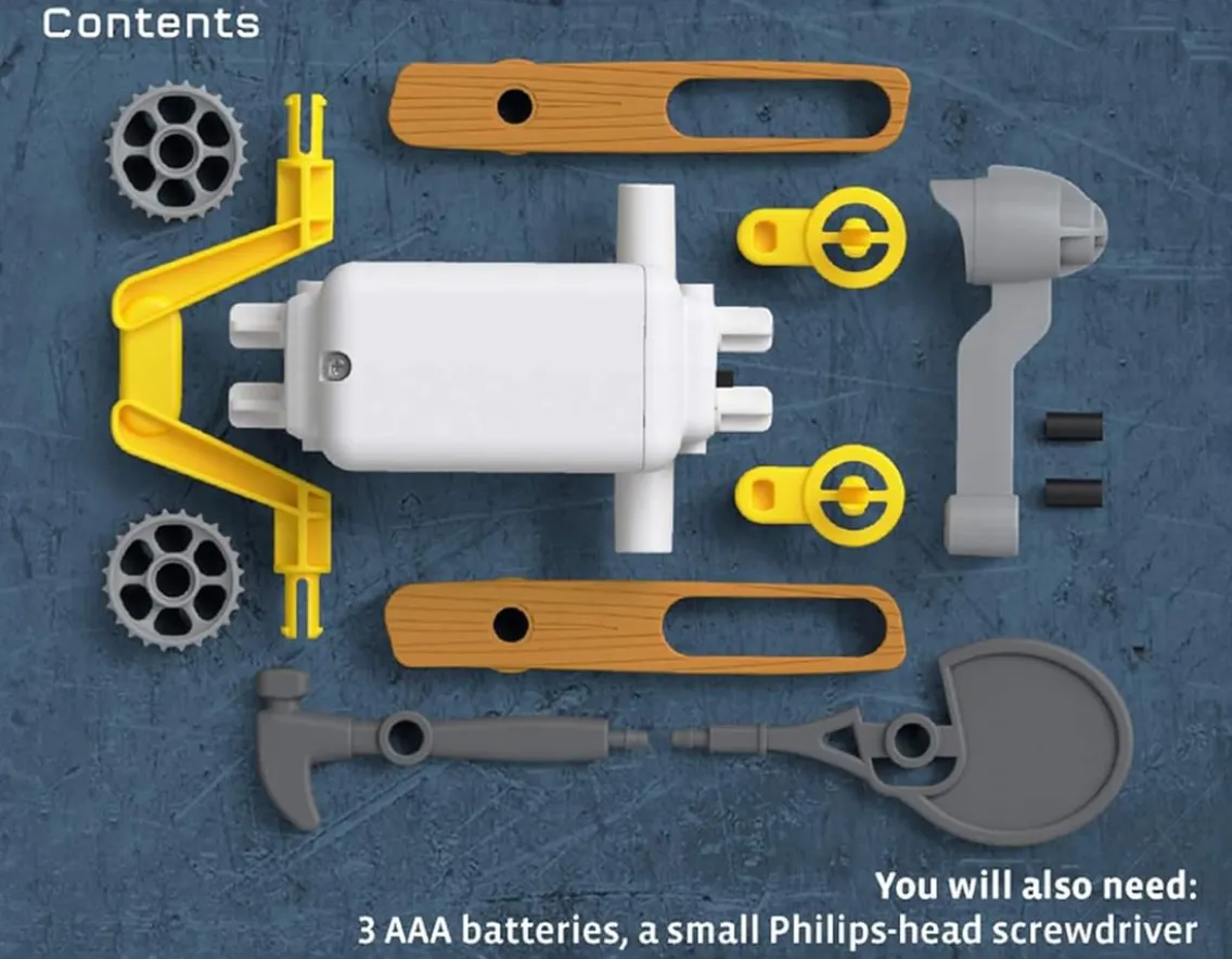 Engineer|Science-Thames & Kosmos Wacky Walking Robot - Motorized ReBotz