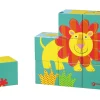 Wooden Toys|Age 2-Classic World Wild Animal Block Puzzle - 6-in-1