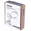 Fashion & Style|Age 14-Troika Yoga Keyring - Chrome Plated Metal